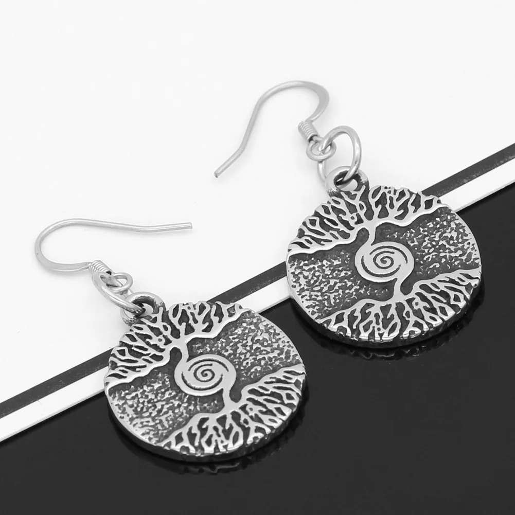 Скандинавский Викинг Yggdrasil treee жизни amulet из нержавеющей стали в виде капель с