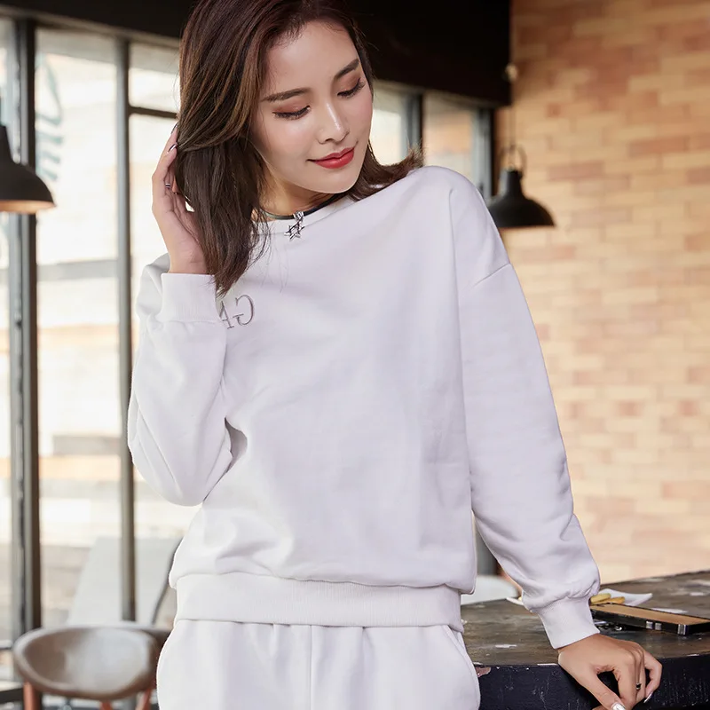 2018 осенние европейские товары прилив Новый Повседневный костюм свитер тонкие