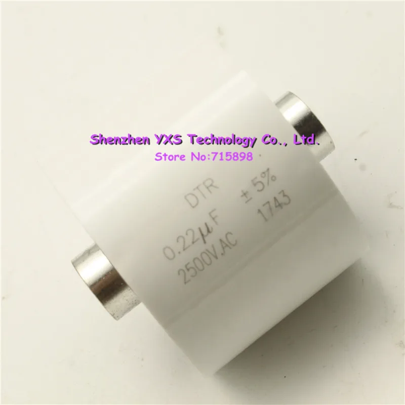 DTR 2500VAC 0 22 мкФ 5% высокочастотный резонансный конденсатор | Электроника