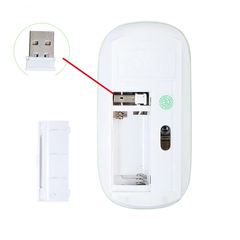 Новинка 1600 dpi USB оптическая беспроводная компьютерная мышь 2,4G приемник супер тонкая мышь для ПК ноутбука