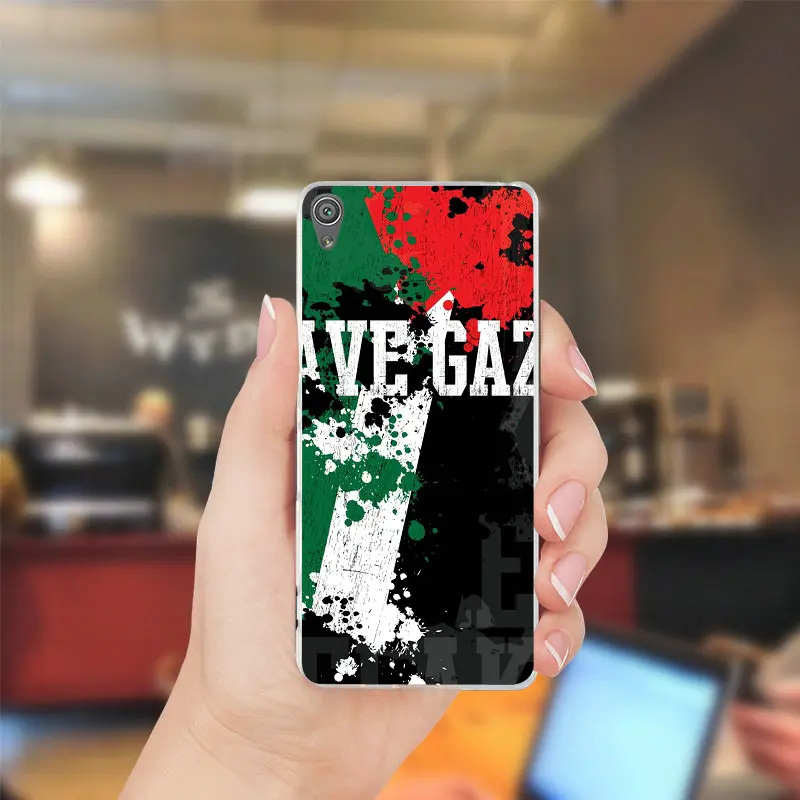 Бесплатная палестинский флаг Стиль Мягкие силиконовые мобильного телефона