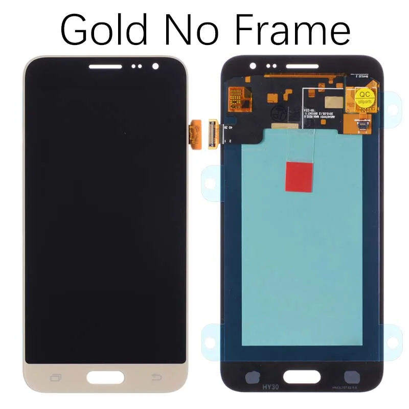 Gold No Frame 5," ЖК для SAMSUNG J3 дисплей сенсорный экран для SAMSUNG Galaxy J3 дисплей J320FN J320 J320F ЖК - Цвет: Gold No Frame