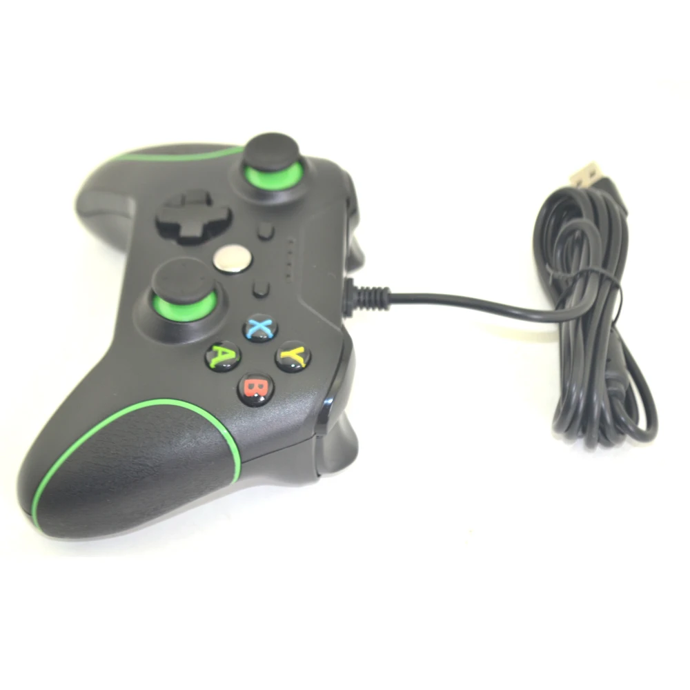 50 шт./партия проводной USB контроллер для Microsoft Xbox One геймпад Slim ПК Windows 7/8/10|Геймпады|