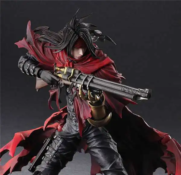 Play Arts Kai Vincent Valentine Final Fantasy Figure VII FF7Cloud PA 27 см ПВХ фигурки куклы игрушки Детский