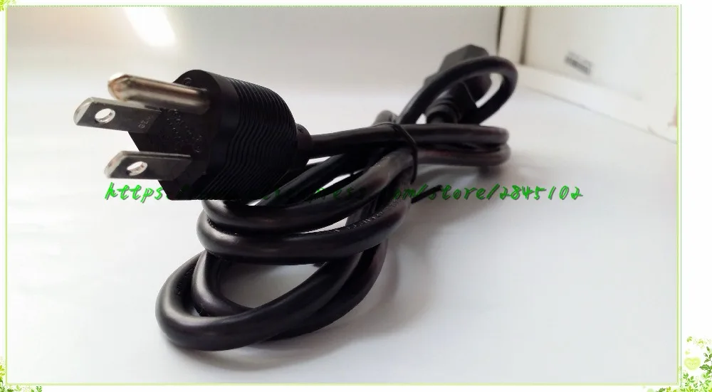 Американский сетевой шнур переменного тока кабель с 3 зубцами переходник для