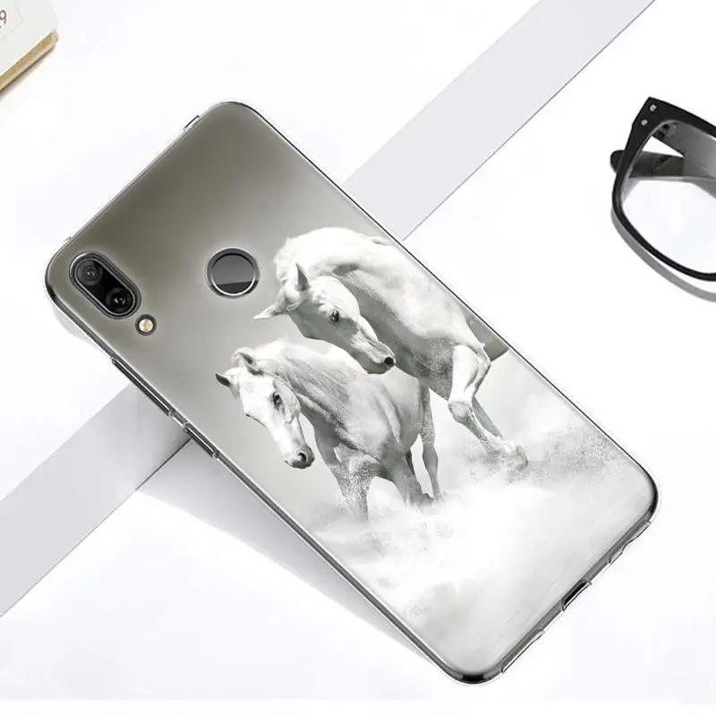 Мягкий силиконовый чехол для телефона Hot Horse Running для huawei mate 10 20 Lite Pro Enjoy 9S Y9 Y7 Y6 Y5 Pro Модный чехол