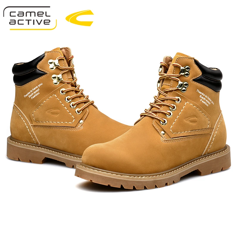 Новинка походная обувь Camel Active зимние кроссовки Lightwei из натуральной кожи для