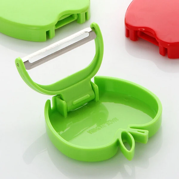 Новая портативная Овощечистка для путешествий оригинальная Складная apple