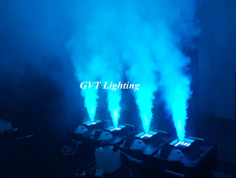 1500 Вт DMX противотуманная машина 24x3 Вт светодиодный RGB Pyro Вертикальная дымовая машина Профессиональный Fogger для сцены вечерние Клубные оснащение для Хэллоуина