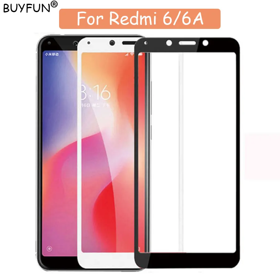 Защитное стекло для Redmi 6A закаленное Xiaomi 6 A 6a на Redmi6 защита экрана Redmi6A пленка с