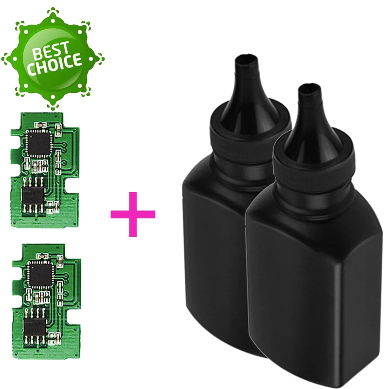 Горячий 2х черный refil Тонер порошок с чипами картриджа для samsung MLT D111S D111 Xpress M2070F