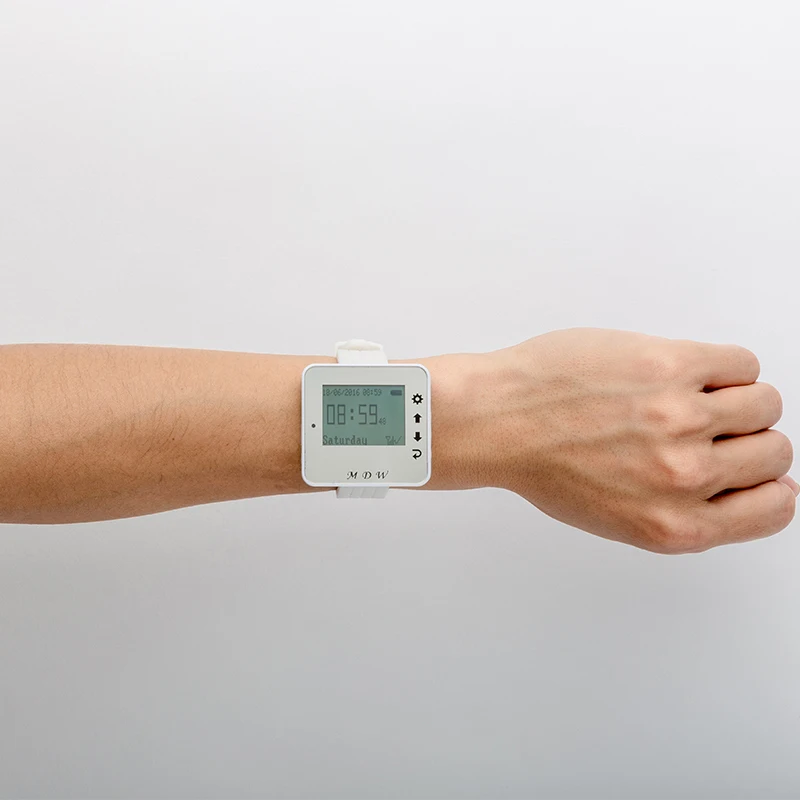 433 МГц ресторан пейджер беспроводной вызова официанта система 1 шт. хост приемник