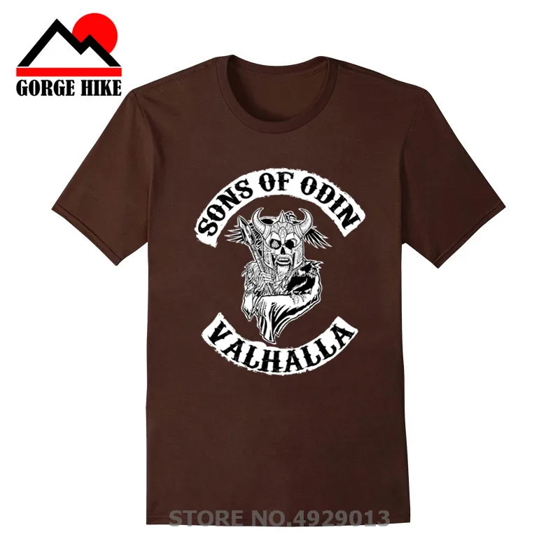 Мужская футболка с коротким рукавом NORRON хлопковая Футболка изображением анархии