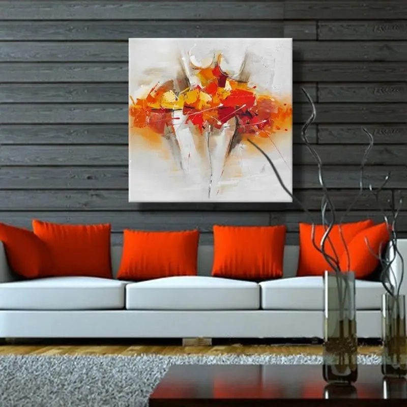 Удивительная современная абстрактная картина маслом сексуальная обнаженная