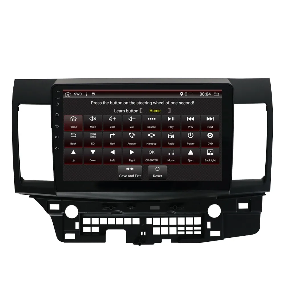 Bosion 2 Din Android 7 1 Автомобильный мультимедийный плеер для Mitsubishi Lancer EX EVO 10 2008 2016 дюймов