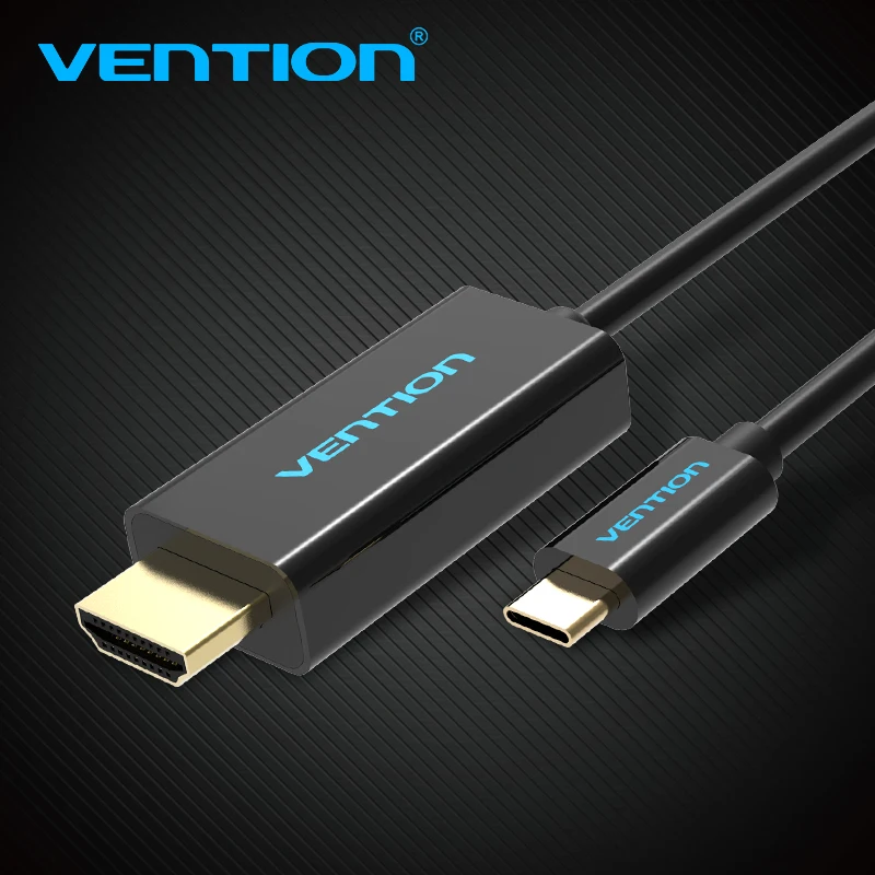 Кабель переходник Vention с Type C на HDMI кабель переключатель обоих концов концах для