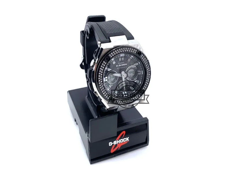 Однорядный чехол для часов W300 G g shock из нержавеющей стали с имитацией