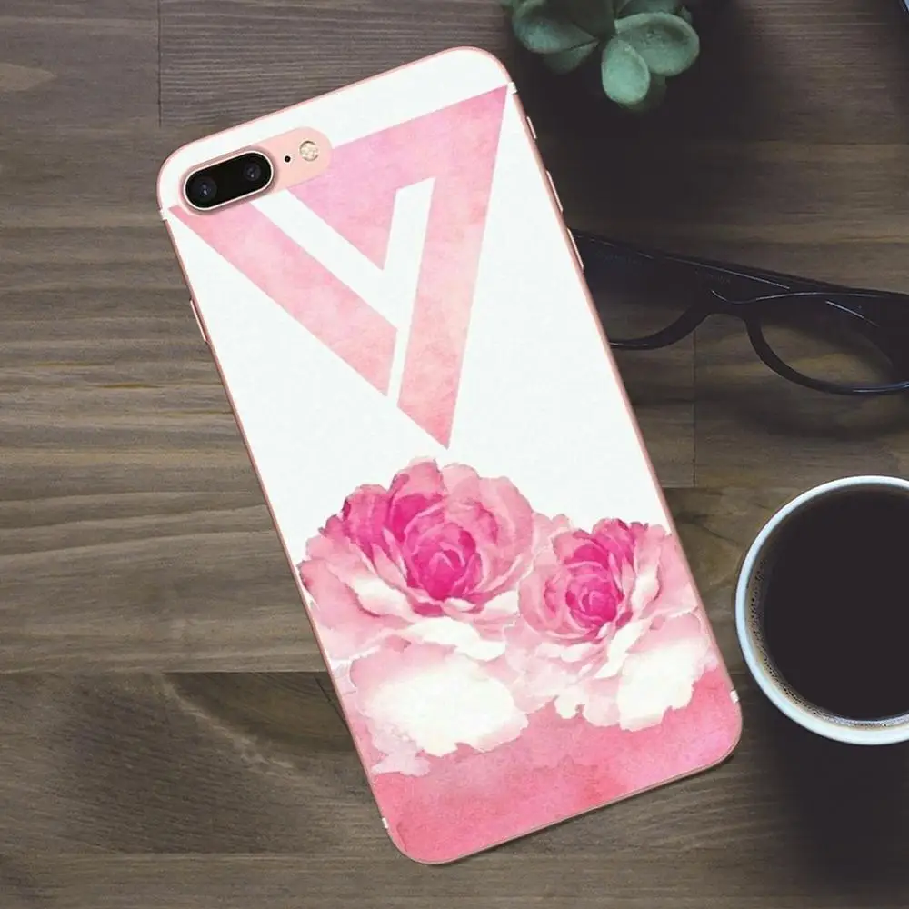 Bixedx для Huawei G8 Honor 5C 5X6 6X7 8 9 Y5II Mate P7 P8 P9 P10 P20 Lite Plus 2017 TPU оболочка Kpop Seventeen Логотип