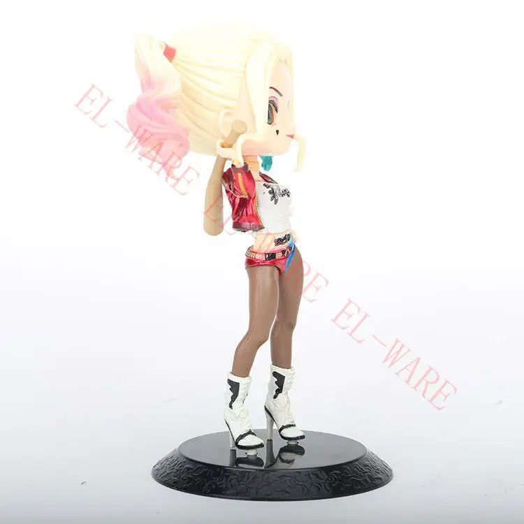 6 дюймов 1 шт. DC Comics Harley Quinn Q версия отряд самоубийц ПВХ фигурка коллекция моделей