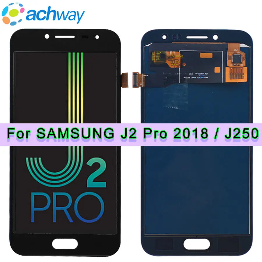 ЖК-дисплей для SAMSUNG Galaxy J2 Pro 2018 с сенсорным экраном и дигитайзером в сборе сменный