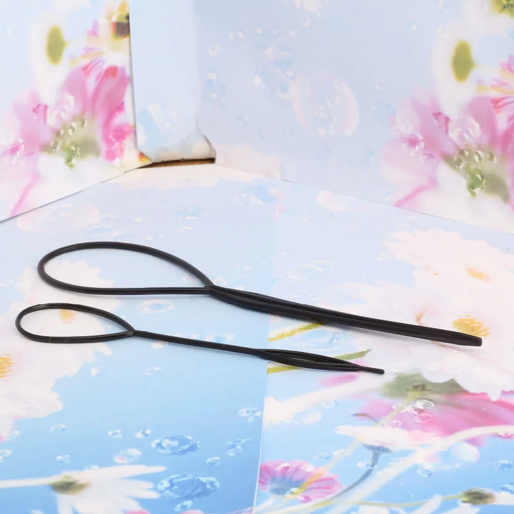MISM 2 шт. женские закручивающие клипсы для волос Dish инструменты Stick Maker Braid Tool для аксессуаров моды Magic Gun on.