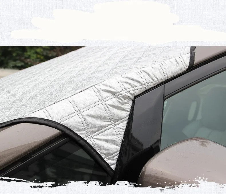 Car SUV Front Windshield Cover Anti Snow Ice Shield Sunshade UV Protective Auto Windscreen Waterproof Plus Thicken Cotton | Автомобили и