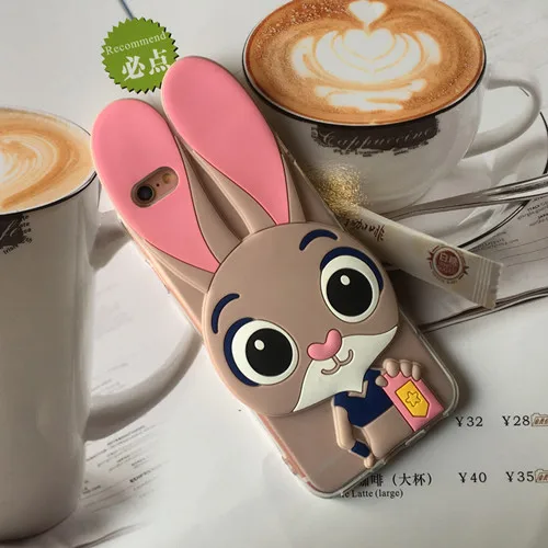 Rabbit White Милый мультяшный Мягкий силиконовый чехол Coque для microsoft Lumia 540 650 550 640 950 850 535 430 630 730 735 532 435 XL чехол Чехол - Цвет: Rabbit White