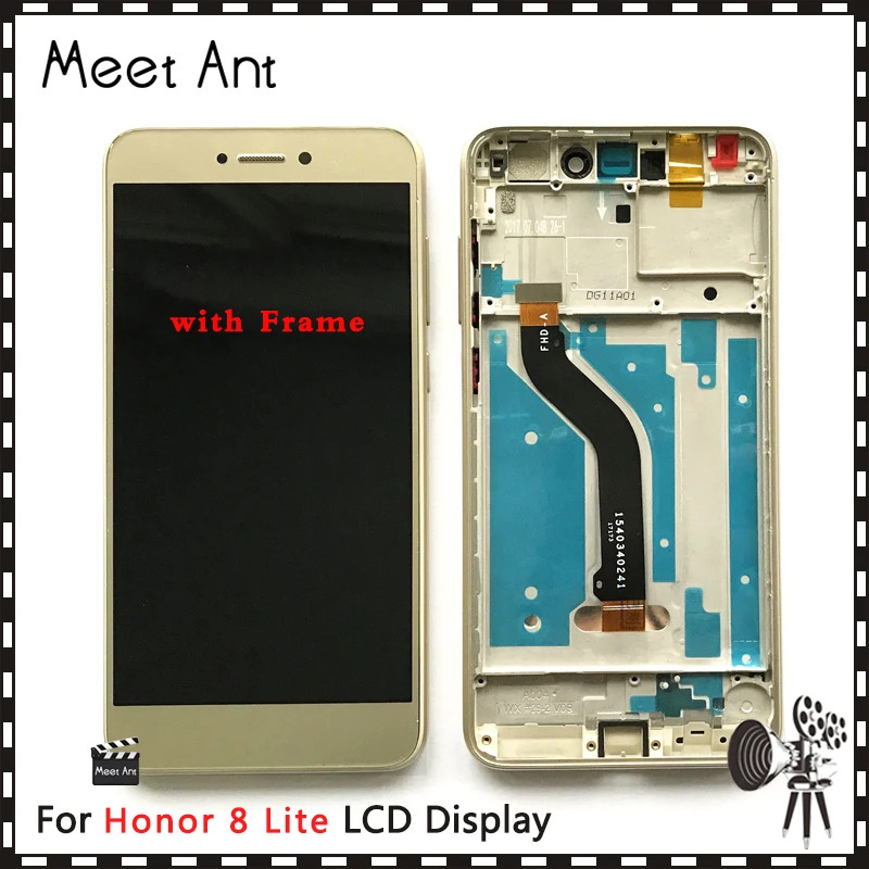 

High Quality 5.2'' For Huawei honor 8 lite WAS-LX1A PRA-LX2 LCD Display Screen With Touch Screen Digitizer Assembly
