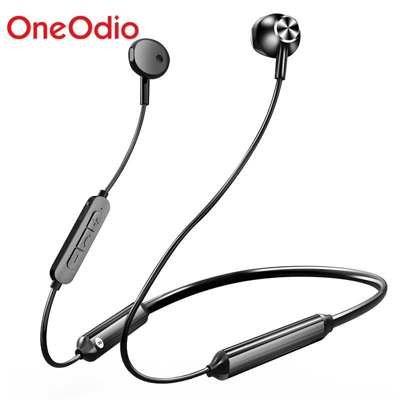 OneOdio A15 bluetooth наушники с шейным ремешком Беспроводные спортивные CD звук Magetic