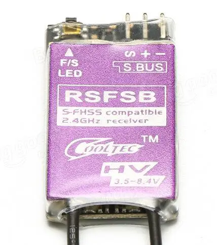 Cooltech 8CH S-FHSS SBUS совместимый приемник RSFSB для Futaba 6J 8J 10J 14SG 18SZ 18MZWC Таро TL150F1 быстроходный беспилотный Радиоуправляемый летательный аппарат 120 150 180