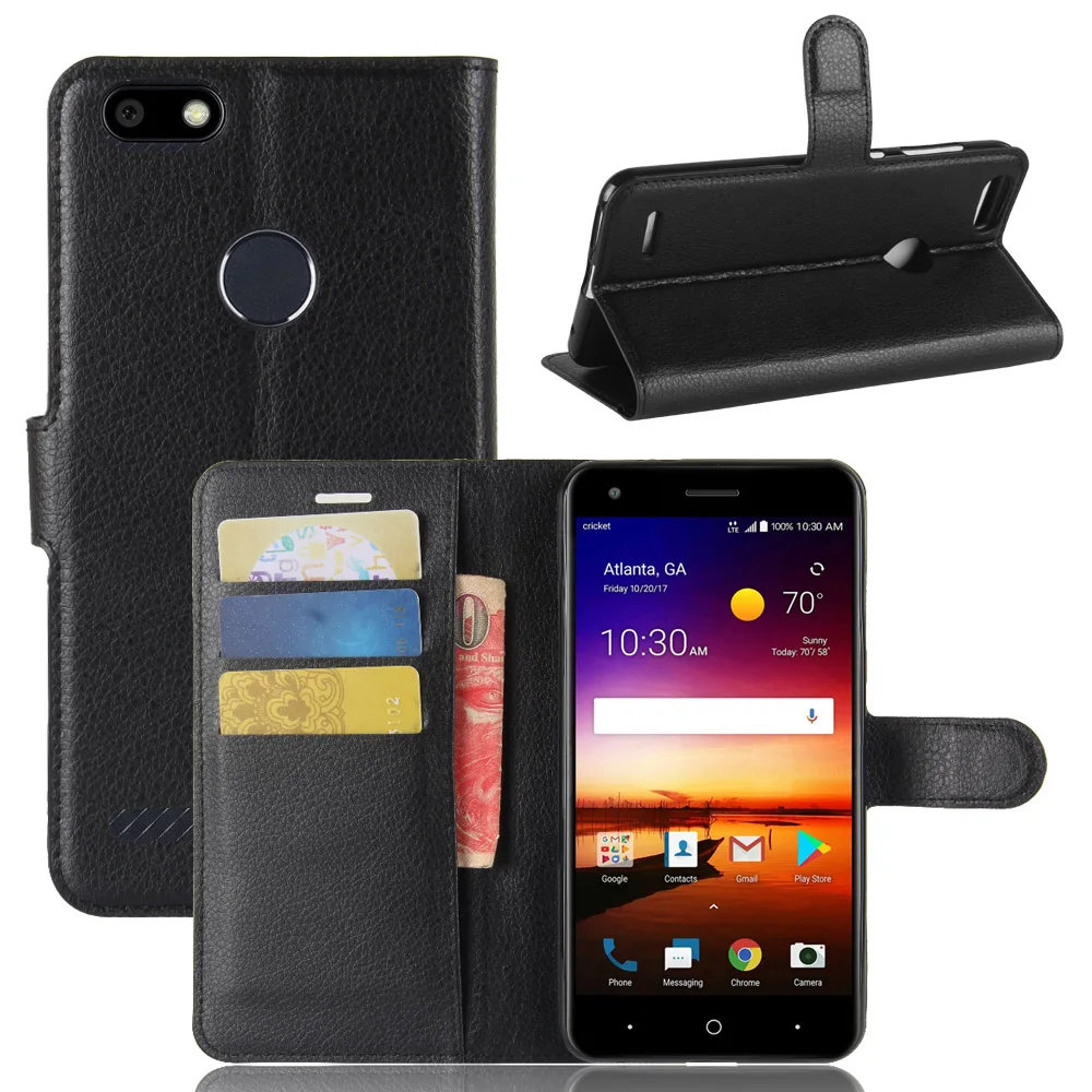 Модный чехол бумажник из искусственной кожи для ZTE Blade X Z965/Force N9517 защитный книжка