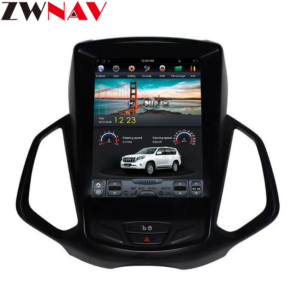 ZWNAV Android система Tesla экран стерео для FORD EcoSport 2013- авто радио gps навигация видео мультимедиа головное устройство