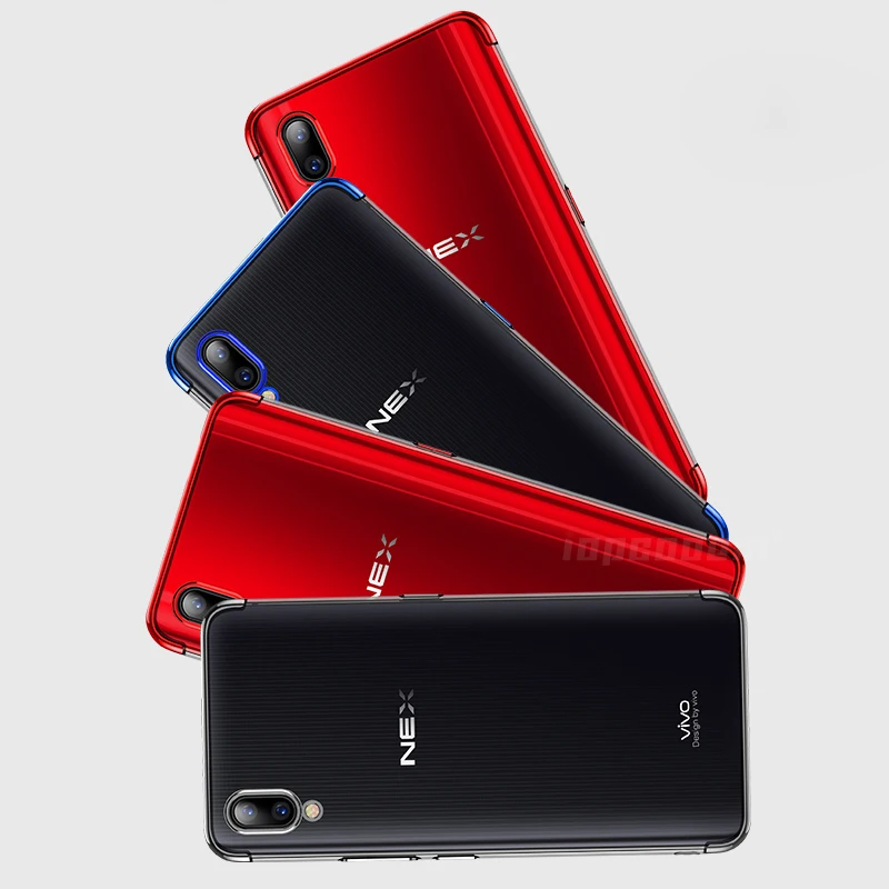 Чехол для vivo NEX vivo nex S чехол Роскошный полный корпус мягкая глянцевая Задняя накладка чехла из ТПУ для vivo NEX ультра тонкая сумка Fundas Capa