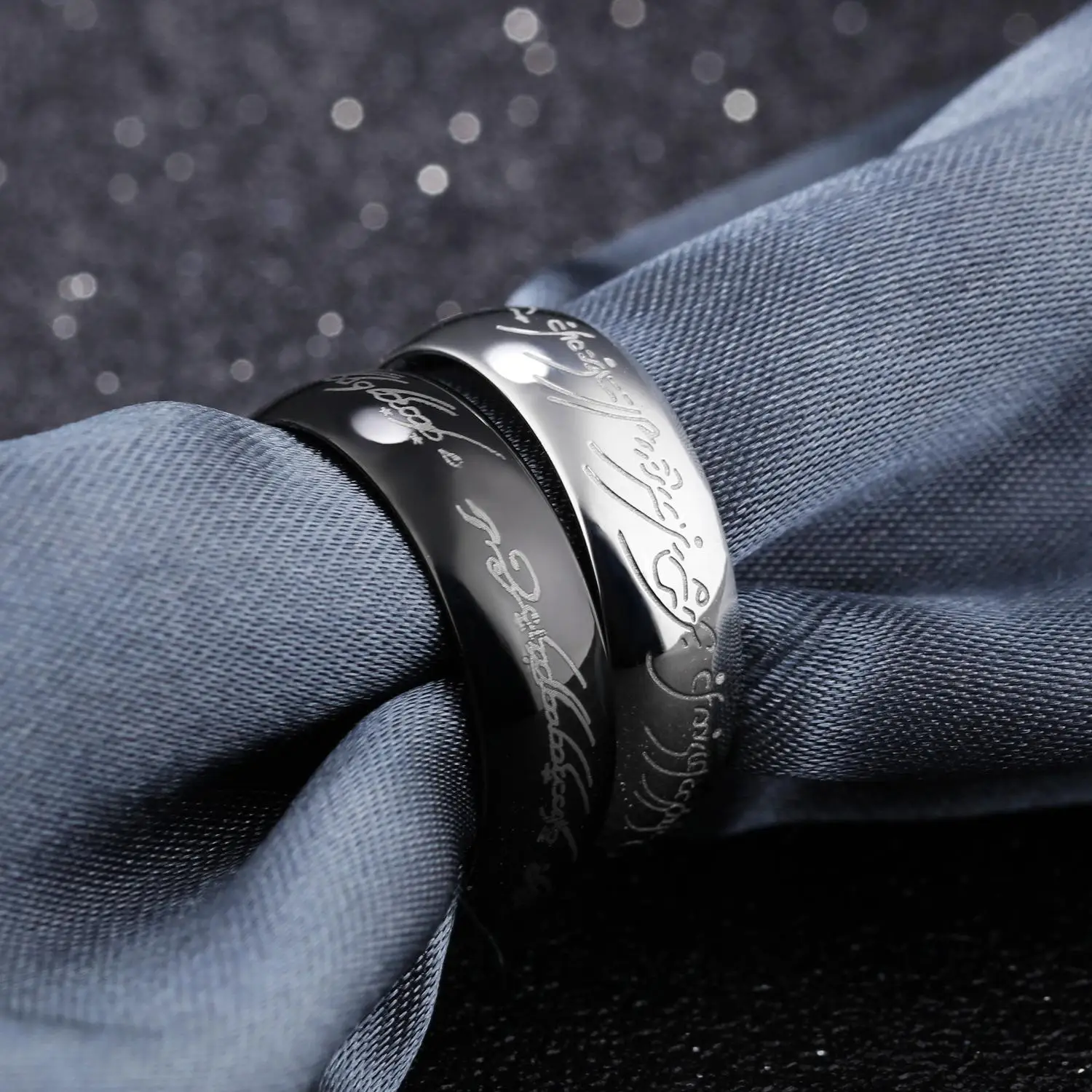 Sangdo кольца модные титановые стальные черные украшения для мужчин|black jewelry|jewelry for
