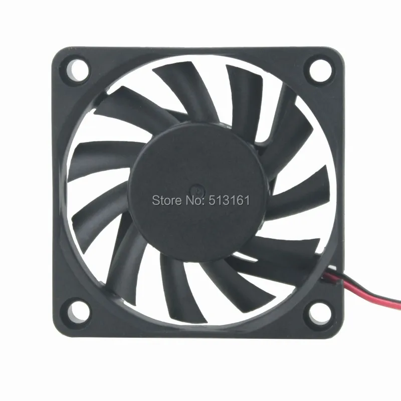 20 pcs/lot Gdstime DC 5Volt 2Pin 6cm Processor Cooling Fan 60*60x10mm 60mm Cooler 6010 Motor CPU | Компьютеры и офис