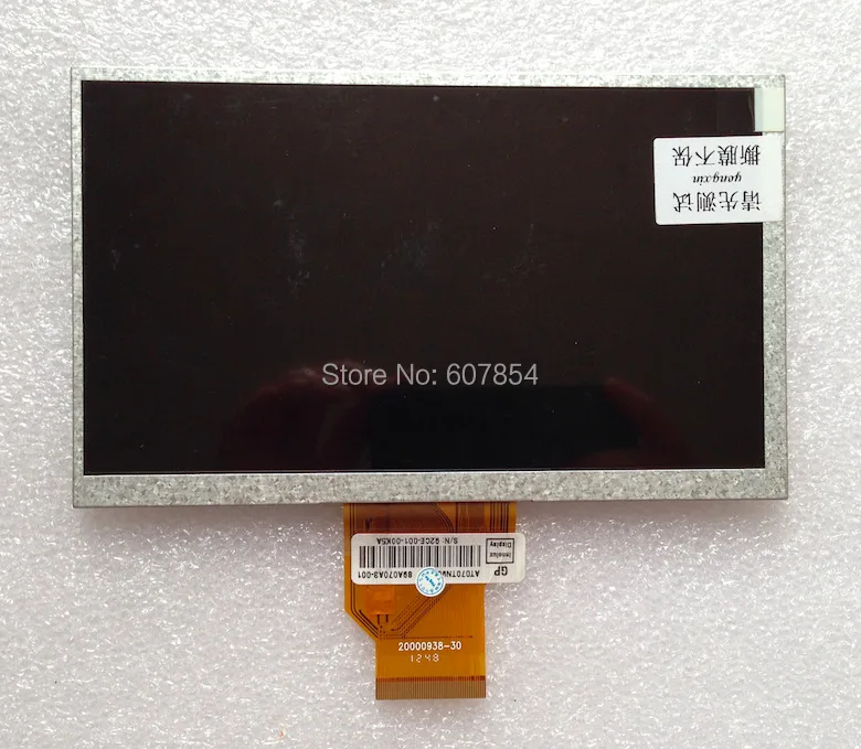 7 дюймовый планшет GPS DVD Дисплей LCD AT070TN90 20000938 30 3 мм Teclast PT76I P75A Gemei G3 KO M18 Ramos T18