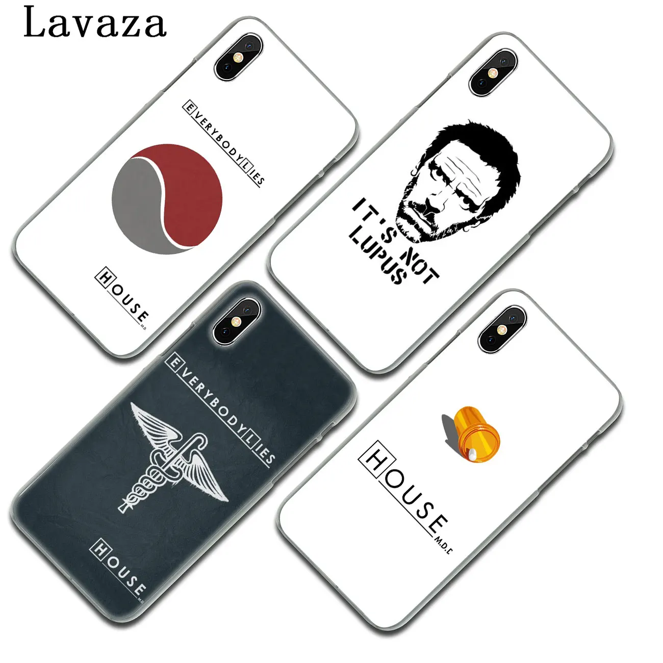Твердый чехол для телефона Lavaza House MD everybody lies iPhone XR X XS 11 Pro Max 10 7 8 6 6S 5 5S SE 4S