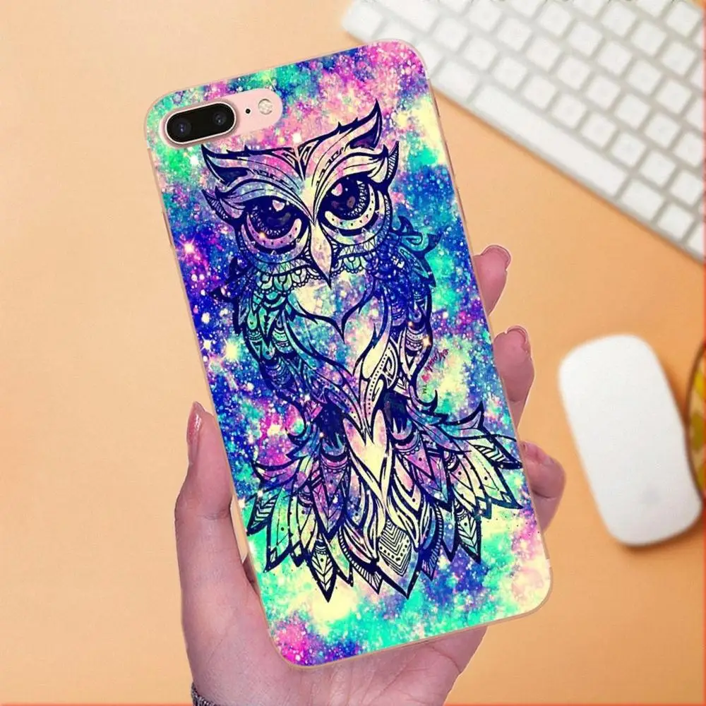 Модный Ловец снов Кот Волк Сова Тоторо для Apple iPhone 4 4S 5 5C 5S SE 6 6S 7 8 Plus X XS Max XR сотовый