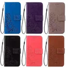 Кожаный чехол с 3D цветами для Meizu 15 16th 16X Plus M8 Lite M15 16S M6T Note 8 9 V8 C9 M9C S6 Pro X8, чехол-книжка для телефона s, чехол