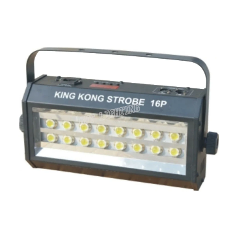 Супер яркий 400 Вт строб лампы DMX512 Sound Control 16 светодиодный стробоскоп 400 Вт высокой мощности вспышки Дискотека DJ свет партия Strobe Light