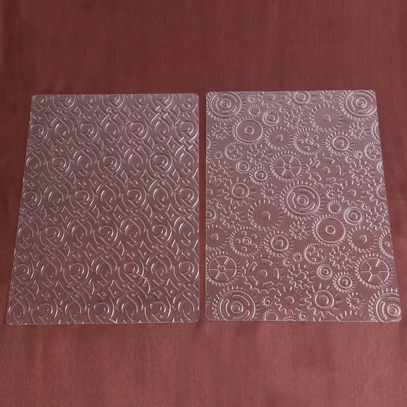 6 шт прозрачный шины узор текстура торт трафарет для выпечки практические