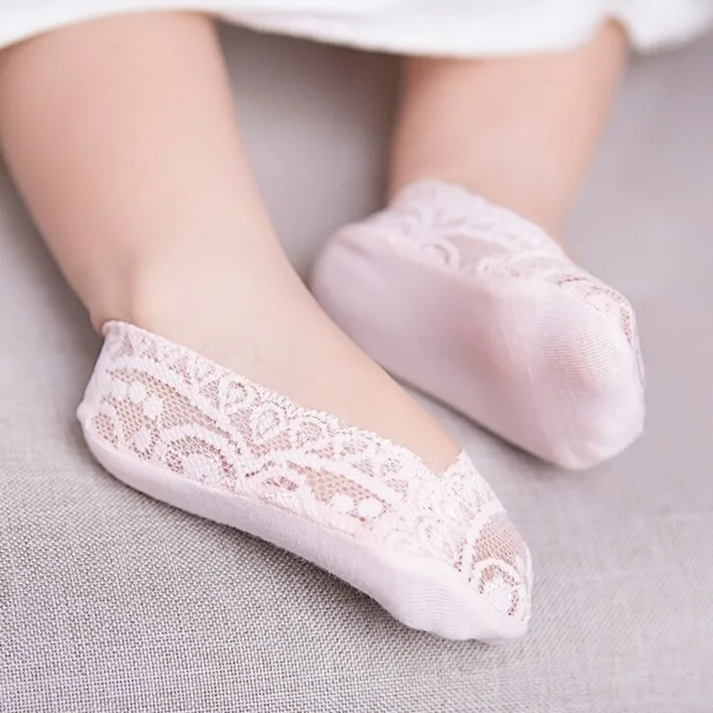 

Solid Lace Girls Kid Socks Cute Fashion Children Ship Socks Princess Style 1Pairs