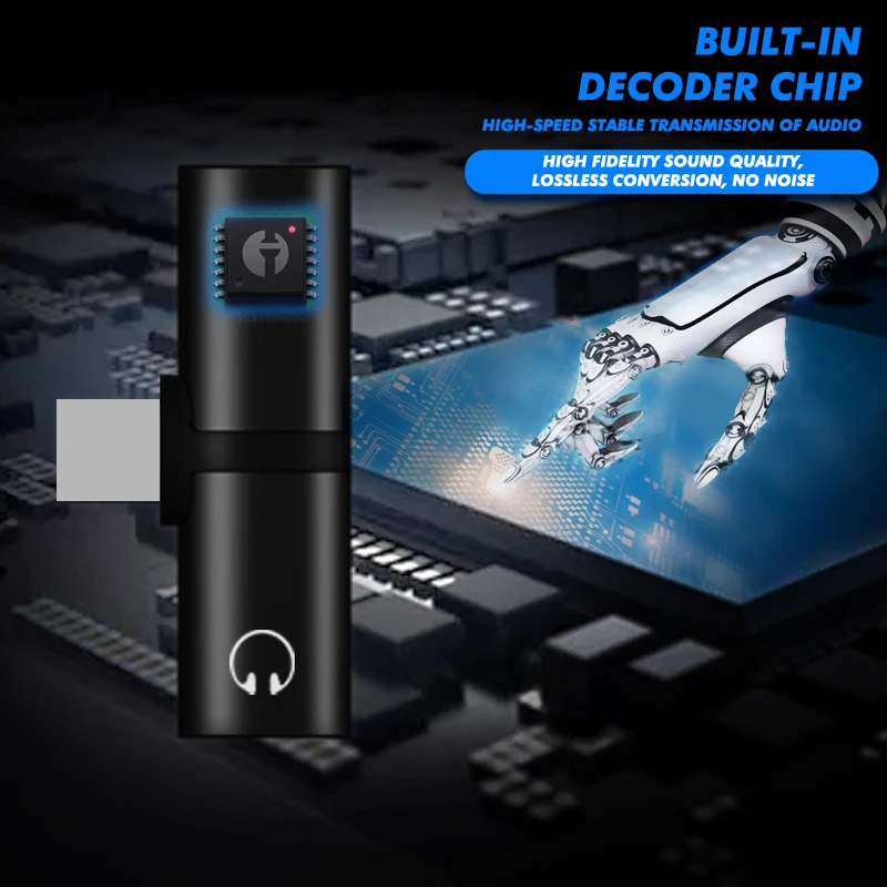 Overfly разъем разветвитель зарядное устройство аудио адаптер для наушников