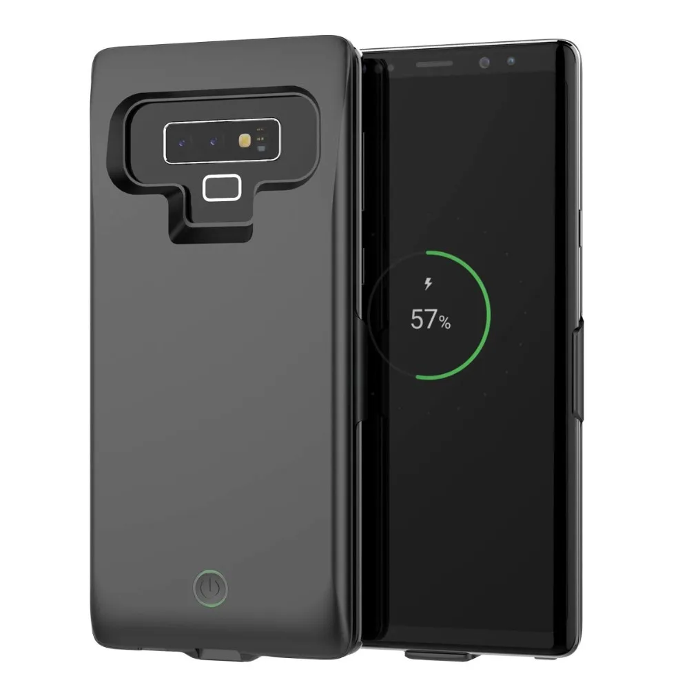 Для Galaxy Note 9 Батарея Зарядное устройство чехол 7000 мАч Note9 Мощность Bank Быстрая зарядка зарядное устройство Powerbank Пряжка Зажимная крышка