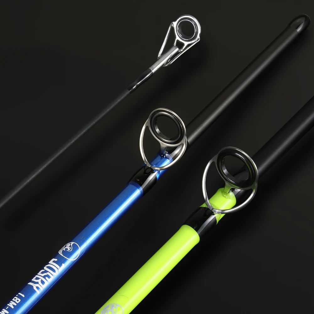 Spinning Casting Hand Lure Fishing Pole Portable Carbon Fiber Fishing Rod Camouflage 1.5M 1.8M Feeder Pole ultralight Carp Fly