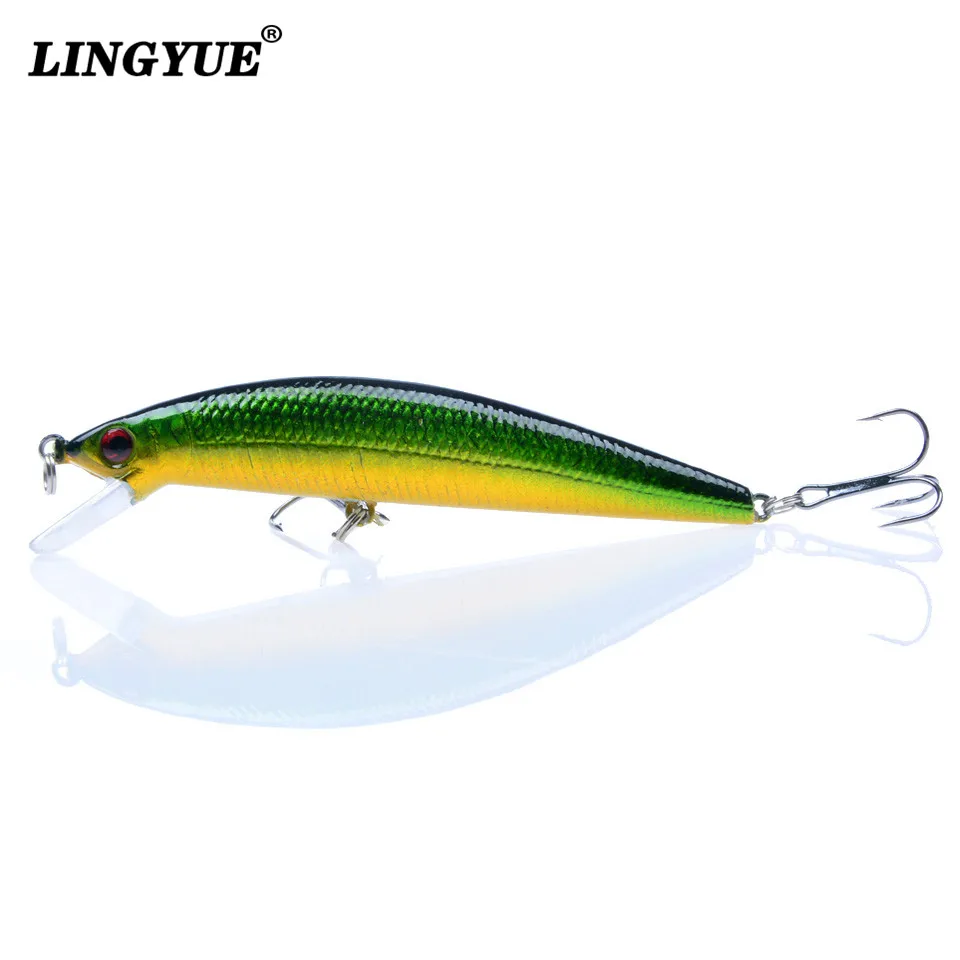 Лидер продаж 6 шт./лот Рыболовные приманки реалистичные Гольян модель приманка