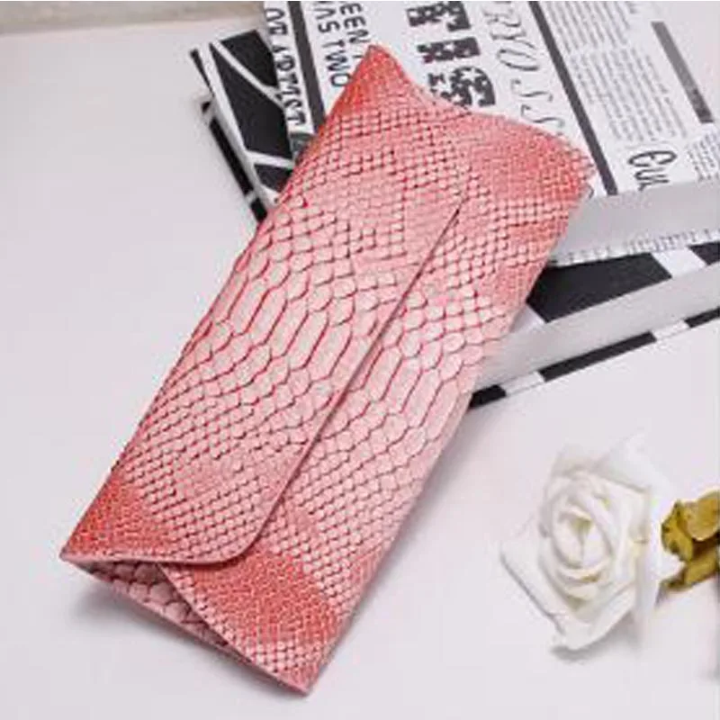 Женский Длинный кошелек сумки-мессенджеры из искусственной кожи держатель
