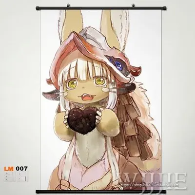 Аниме 60*90 домашний декор плакат настенный прокрутка сделано в Abyss Nanachi|wall scroll|anime