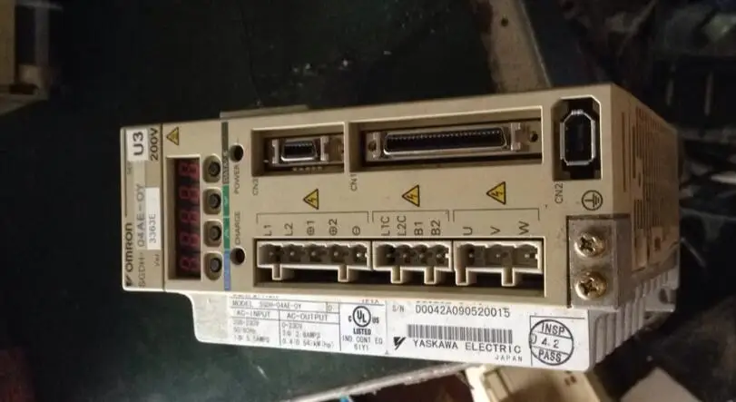 

Servo driver SGDH-04FE , Used one , 90% appearance new , 3 months warranty , fastly shipping