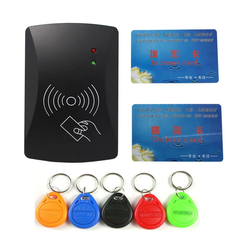 Считыватель идентификационных карт RFID 125 кГц однодверный контроллер доступа без